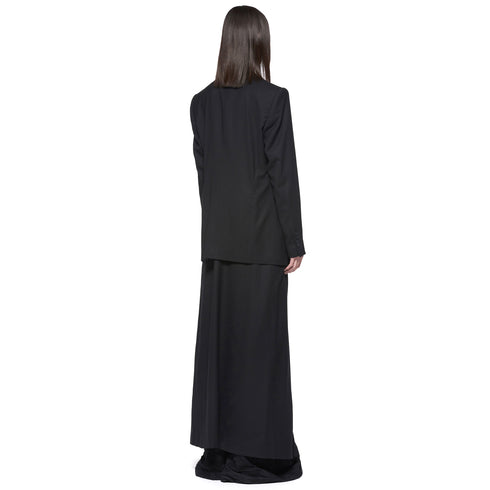 JULIUS 917JAM1-S Black / Layered Tailored Jacket